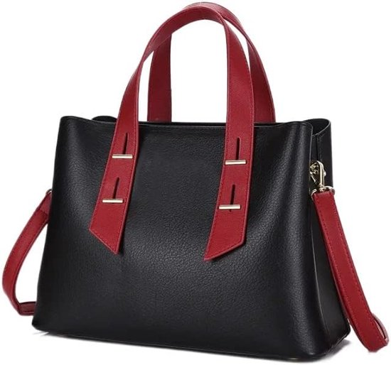 Stijlvolle Designer Schoudertas voor Dames - Luxe (blauwe band)-11