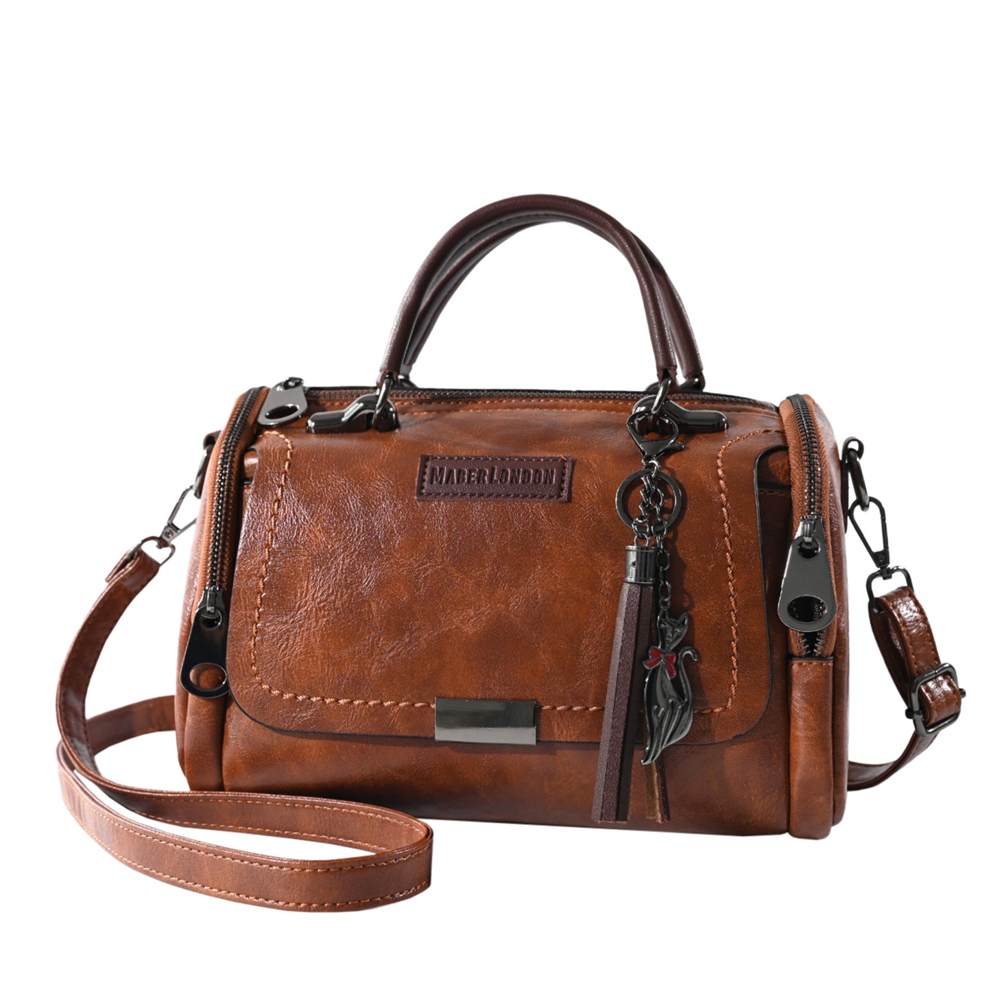 MaberLondon® Dames tas- Schoudertas designer handtas Zacht PU-leer crossbodytas