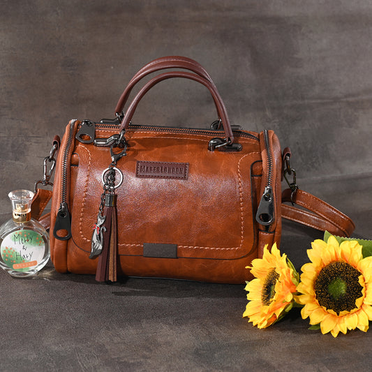 MaberLondon® Dames tas- Schoudertas designer handtas Zacht PU-leer crossbodytas