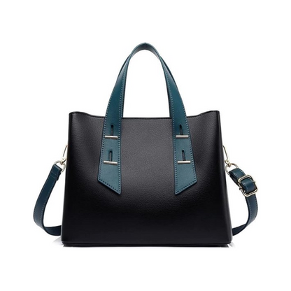 Stijlvolle Designer Schoudertas voor Dames - Luxe (blauwe band)