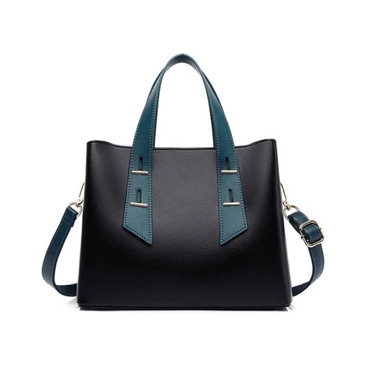 Stijlvolle Designer Schoudertas voor Dames - Luxe (blauwe band)